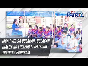 Mga PWD sa Bulakan, Bulacan inalok ng libreng livelihood training program | TV Patrol