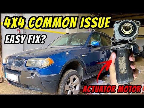 How To Fix A BMW X3 X5 X6 (2004 To 2010) Transfer Case Actuator Motor!