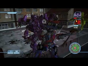Transformers The Game Optimus Prime vs Shockwave