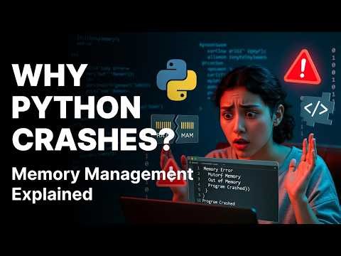 Why Your Python Code is Crashing: Memory Management Guide for Students #education #students #python