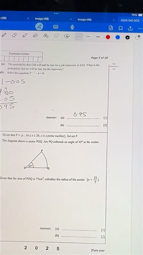 16K views · 530 reactions | 2025 GCE MATHS P1 PROBABILITY ✅ | Knowledge World Academy | Facebook
