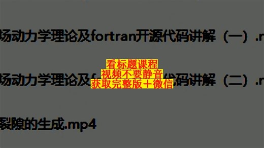 键基近场动力学理论、fortran代码及后处理全流程讲解及演示