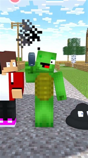 Alien UFO vs Minecraft Steve 😱 | Funny Minecraft Cartoon #shorts