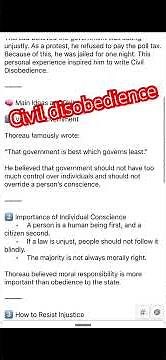 Civil Disobedience Explained | Thoreau’s Guide to Peaceful Protest
