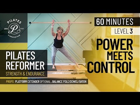 Pilates Reformer 60 Minutes I PILATES PACED POWER | Workout Flow for Strength & Endurance