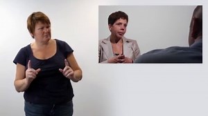 Pelvic floor repair operation – British Sign Language