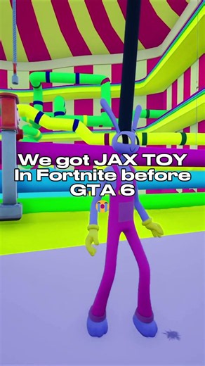 JAX TOY in Fortnite😭🙏