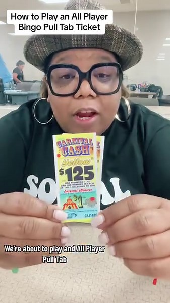 49K views · 583 reactions | How to play an All Player Bingo Pull Tab Ticket. #theBingoAddict #Bingo #BingoHasEvolved #bingoo #CBA #Bingo101 | Confessions Of A Bingo Addict | Facebook