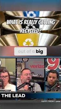 Wait... how much of your recycling is actually getting recycled?