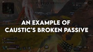 12K views · 92 reactions | An example of Caustic's broken passive.  AcidRegulation | Apex Legends INTEL | Facebook