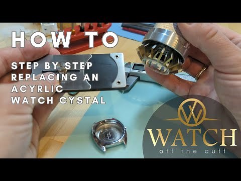 How to Replace an Acrylic Crystal using a Crystal Lift