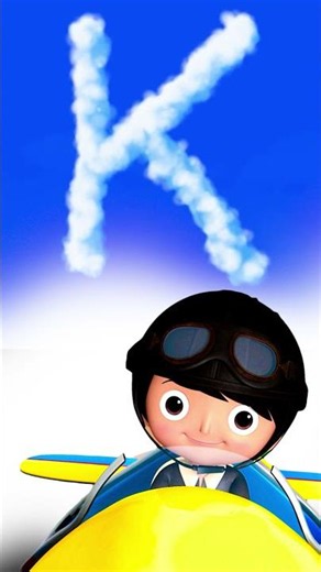 ABC Song in the Sky! ✈️ Learn Letters Flying! 🔤🎶 #KidsSongs #PreschoolLearning #BabySongs