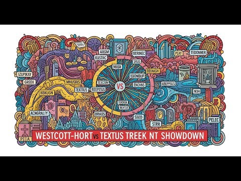 What Did God Say? Greek NT Showdown - Nestle Aland 28th or Westcott-Hort vs. Textus Receptus
