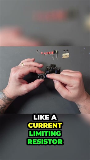 🔧 What a Current Limiting Resistor Actually Does