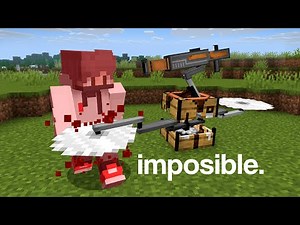 el MODO IMPOSIBLE de MINECRAFT.