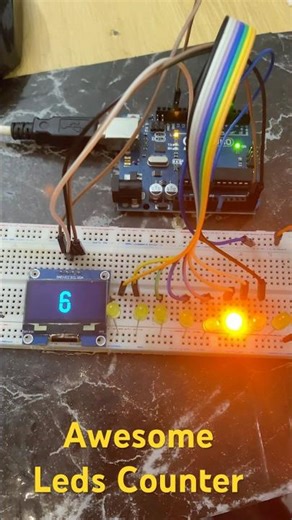 Watch Arduino Count with LEDs