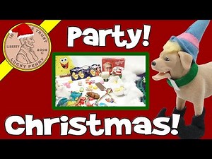 We Have A Christmas Party! Butch Wakes Up LPS-Dave, Christmas Special Candy Review