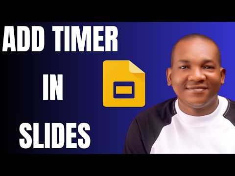 How to Add Clocks and Timers in Google Slides