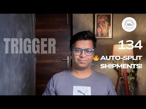 Apex Trigger #134: Auto-Split Shipments Based on Warehouse Capacity | Real Logistics Scenario