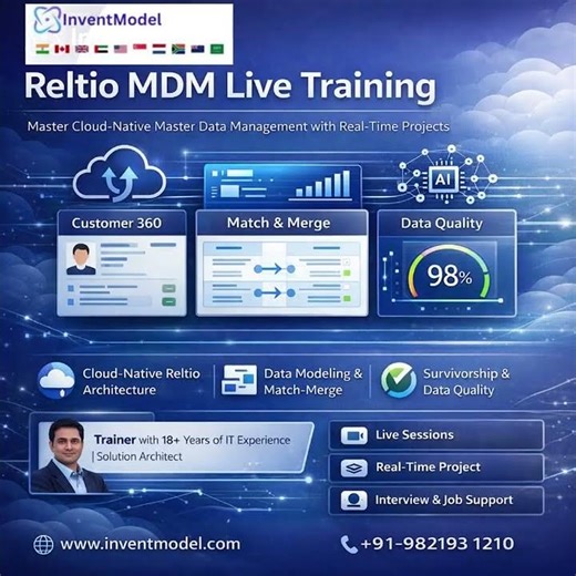 Reltio MDM Roadmap 2026–27 | High Paying Cloud Data Career | Live Training Demo