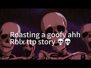 Roasting a sus Roblox text to speech story💀💀