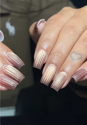 Ribbed Glass Nails Tutorial – Step-by-Step Guide