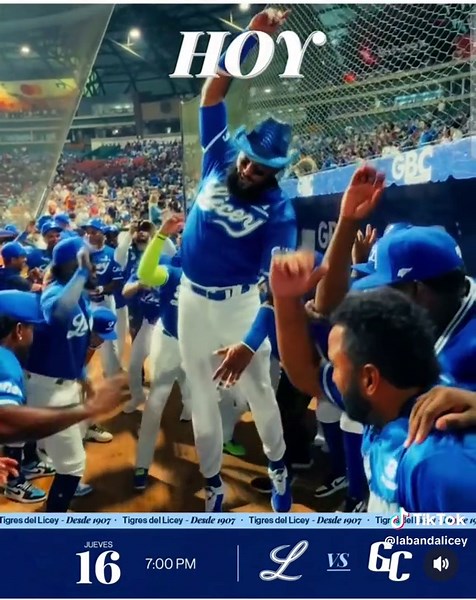 Liseistas, nos vemos en San Francisco 🙌🏻 Nuestro primer partido en la ruta 😎 #ElgLorioso👑 #licey