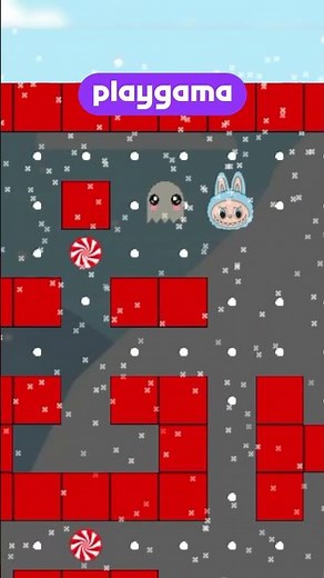 Winter Pacman but It’s SNOWY and WILD! ❄️👻