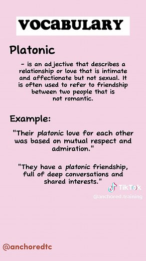 Understanding Platonic Relationships: Definition and Examples