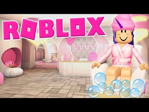 RELAJÁNDOME EN EL SPA MÁS KAWAII 💅 | ROBLOX - SALON & SPA
