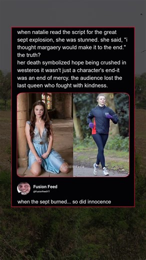 Natalie Dormer's Reaction to the Great Sept Explosion! 🛑