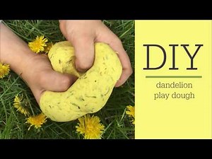 DIY Dandelion Play Dough Recipe