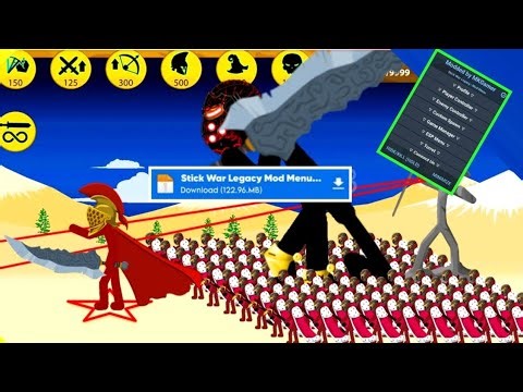 Stick War Legacy MOD MENU VIP! | NEW Update - Unlimited Gold & Gems!🤫