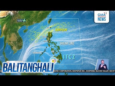 Malaking bahagi ng bansa, magkakaroon ng maulang Salubong sa Bagong Taon... | Balitanghali