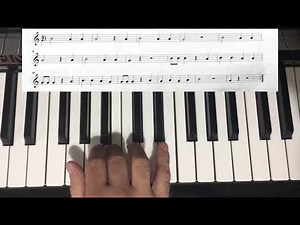 Cape Point: brano con 3 note per Pianoforte o Tastiera Didattica