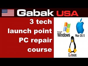 3 tech launch point - PC repair course CompTIA A+
