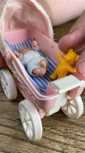 Setting up tiny steps Kelly doll & pram #toys #shorts #barbie #mattel #90s #nostalgia #asmr