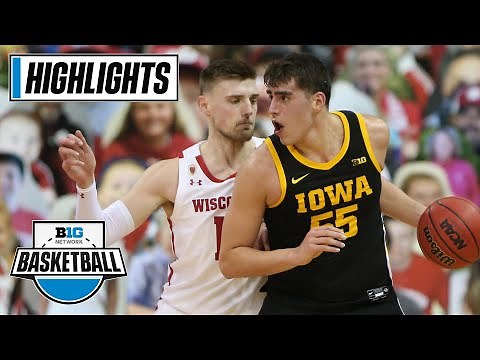 Iowa at Wisconsin | Garza Puts on a Clinic Against Wisconsin | Feb. 18, 2021 | Highlights