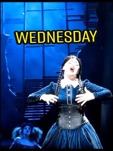 Pulled Wednesday Addams Song from The Family Addams Musical