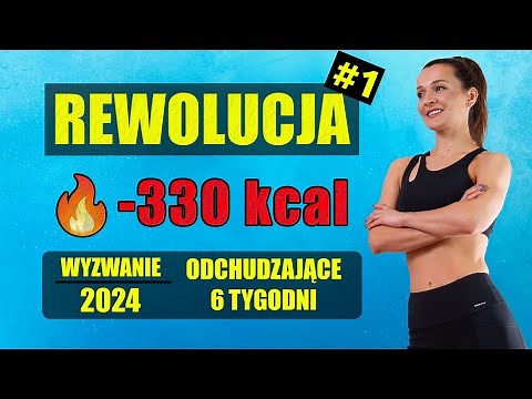 WYZWANIE Odchudzające REWOLUCJA 🔥Trening 1 -330 KCAL