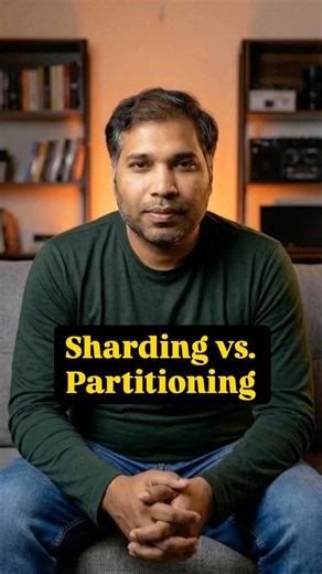 Sharding vs. Partitioning