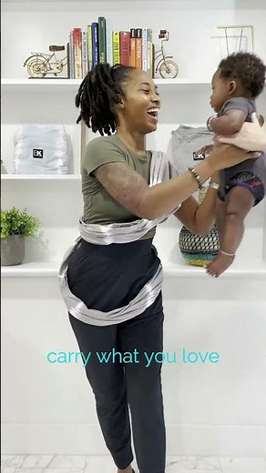 Baby K'tan Baby Carrier - How to Wrap Short