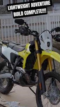 The Adventure Ready DRZ4S build is complete! #drz400 #dualsport #dualsportlife