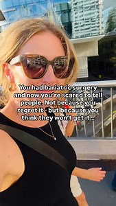 I get it 😬 Talking about your weight loss surgery (WLS) can feel… awkward. I was nervous too. At first, I only told a few people - my direct family. And honestly? I didn’t share until after my gastric sleeve surgery (VSG) was booked. Here’s what I was scared of: 🛑 The judgment. “Why can’t you just eat less and move more?” 🛑 The comments on cost. Yes, bariatric surgery is a huge financial investment and I knew some people would have opinions. Now? I talk about it openly. I share my bariatric s