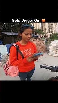 Real Gold Digger Girl 😀😡 || ‪@TheOffBeatGuy‬