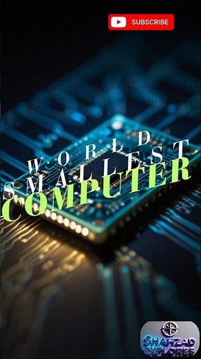 Smallest Computer Ever – Smaller Than a Grain of Rice!