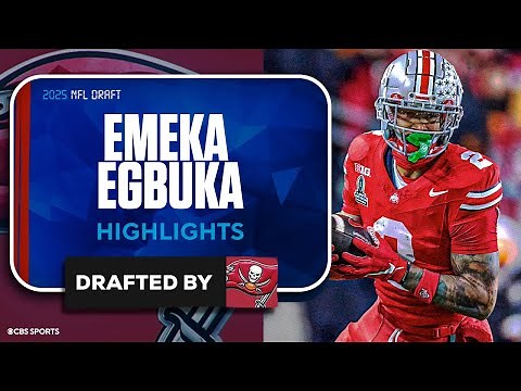 Emeka Egbuka Ohio State Highlights | Drafted No. 19 overall to the Buccaneers