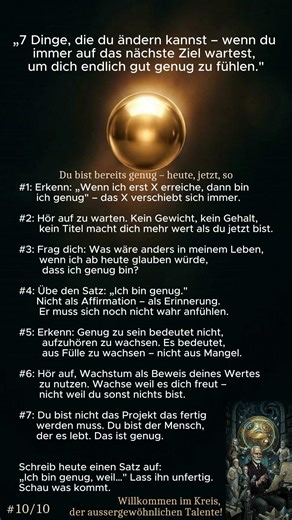 0510 Selbstwert & Sinn - Du bist bereits genug – heute, jetzt, so