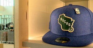 Fiserv Forum pro shop getting ready for opening