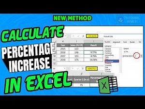 How to Calculate Percentage Increase in Excel ( Step-by-Step )